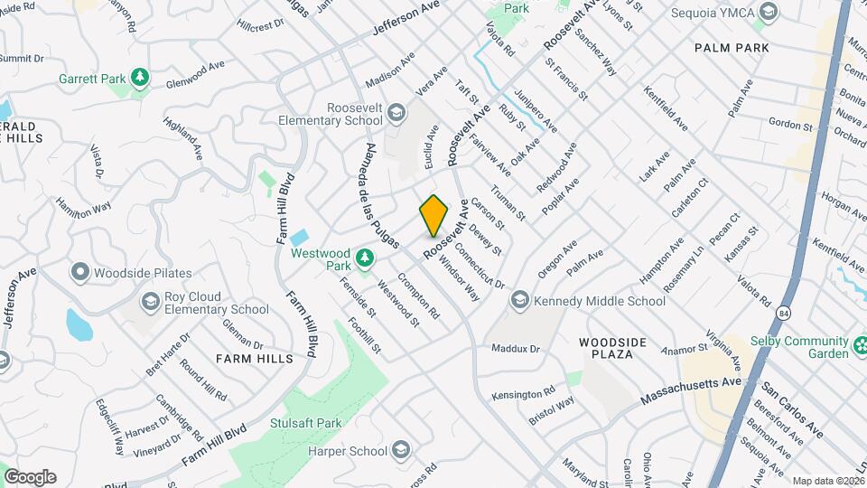 2594 Roosevelt Ave Map and Location Details