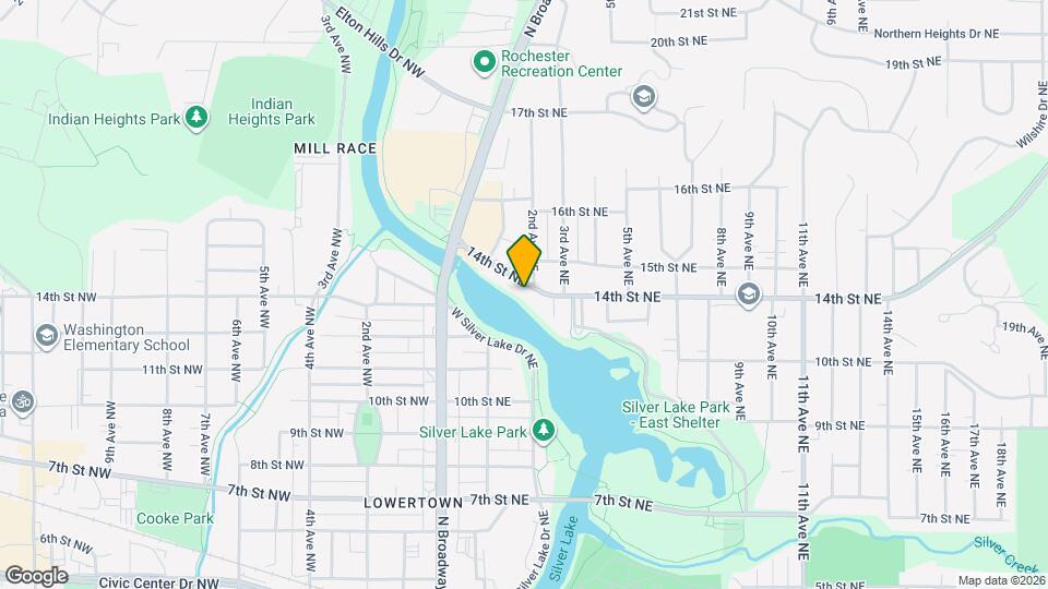 138 14th St NE Map and Location Details