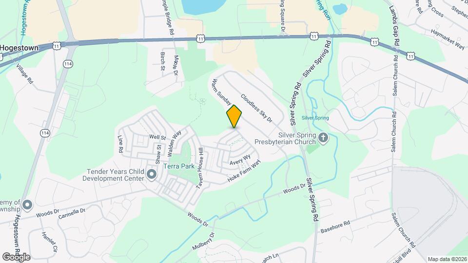 205 Hoke Farm Way Map and Location Details