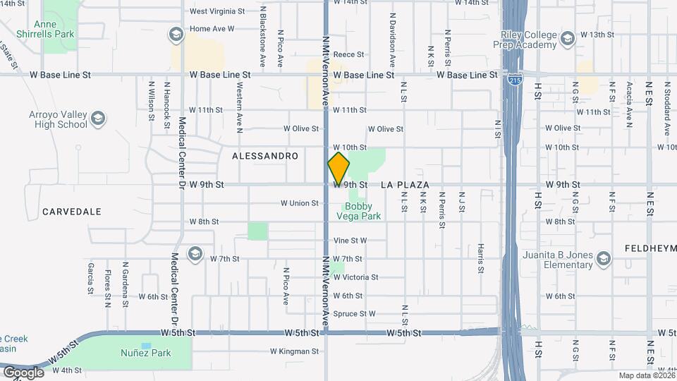 1279 W 9th St, Unit No. 3 Map and Location Details