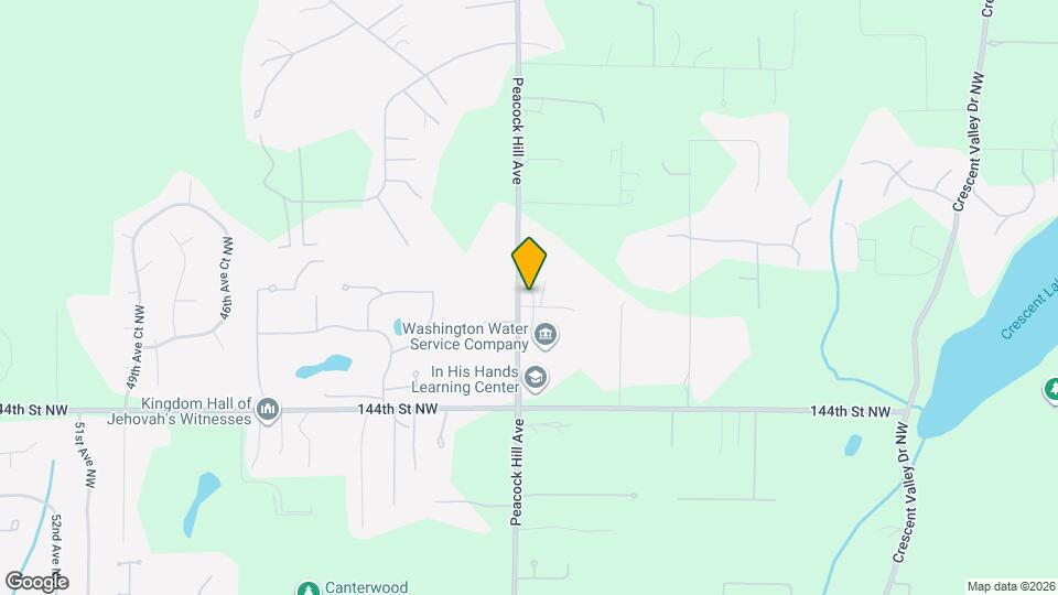 14704 37th Ave Ct NW Map and Location Details