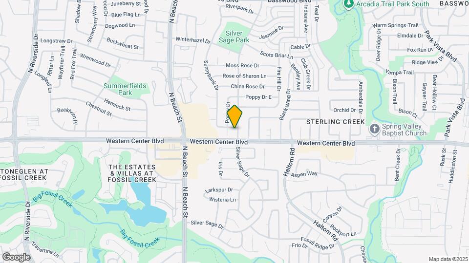 6709 Silver Sage Dr Map and Location Details