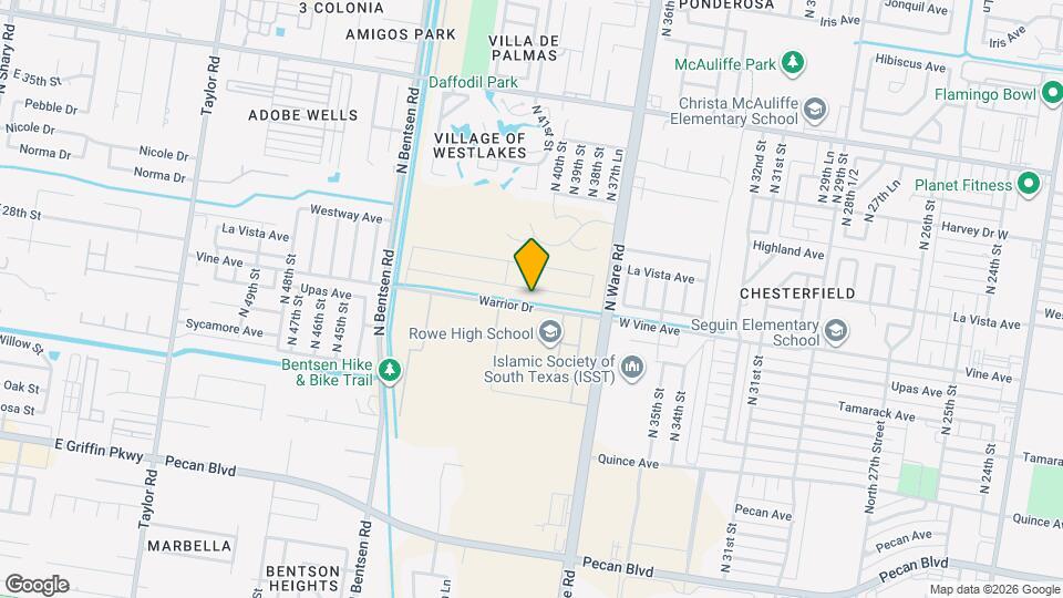 4109 Walnut Ave Map and Location Details