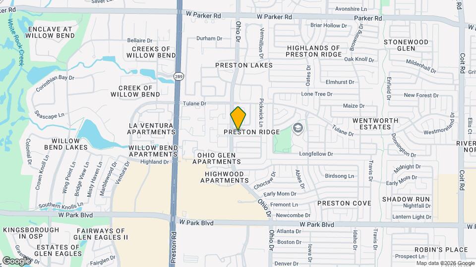 4633 Centenary Dr Map and Location Details