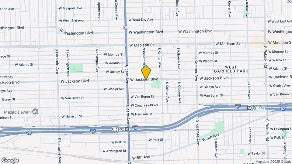 4653 W Jackson Blvd Map and Location Details