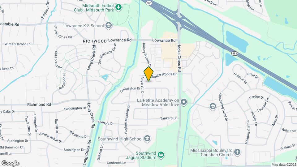 4333 Rainey Woods Cove Map and Location Details