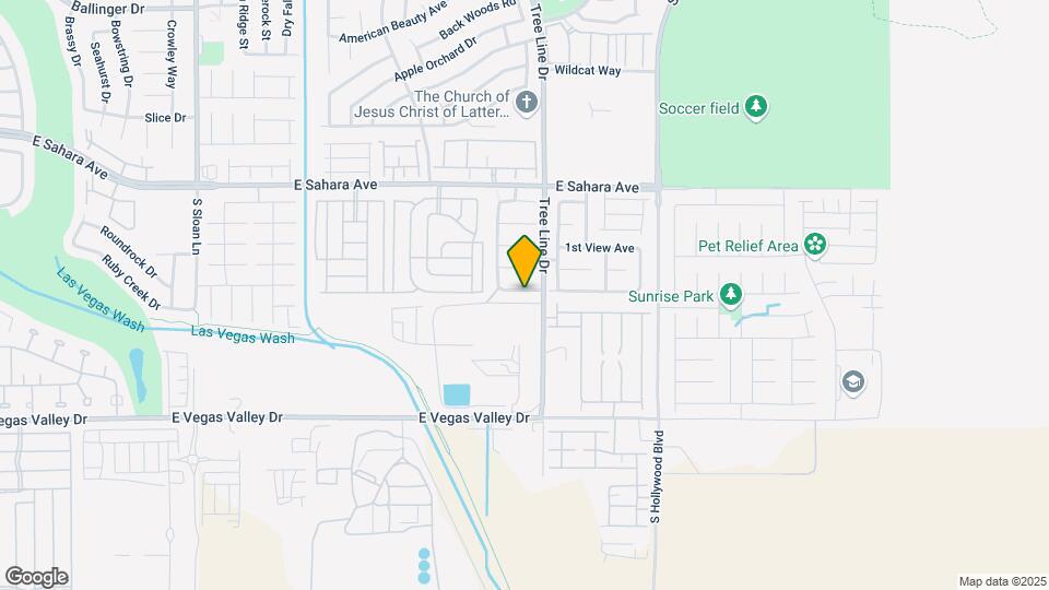 6367 Cascade Run Ave Map and Location Details