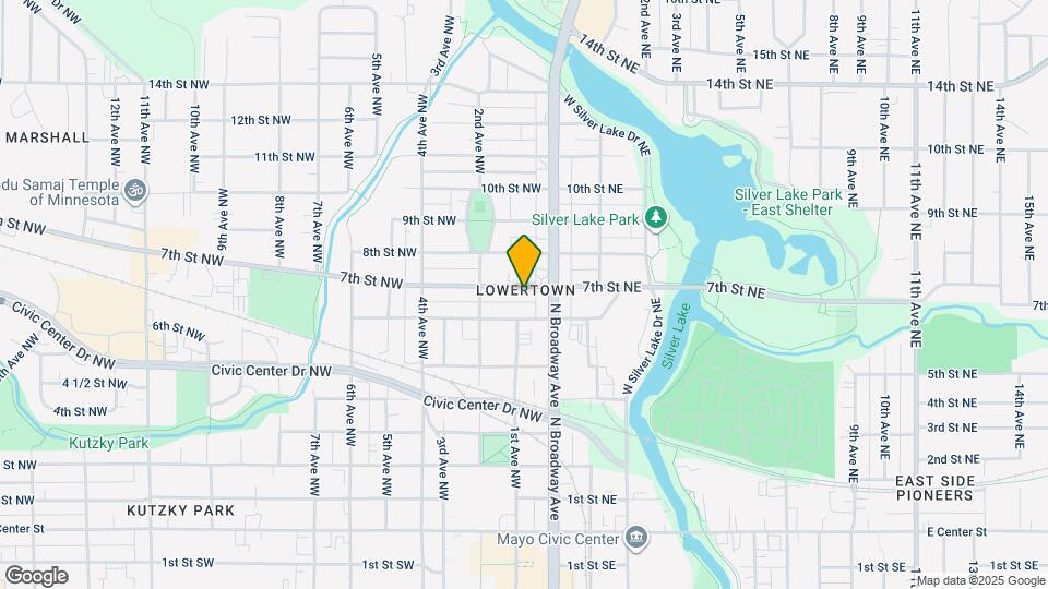 22 7th St NW, Unit Upper Mapa y Detalles de la Ubicación