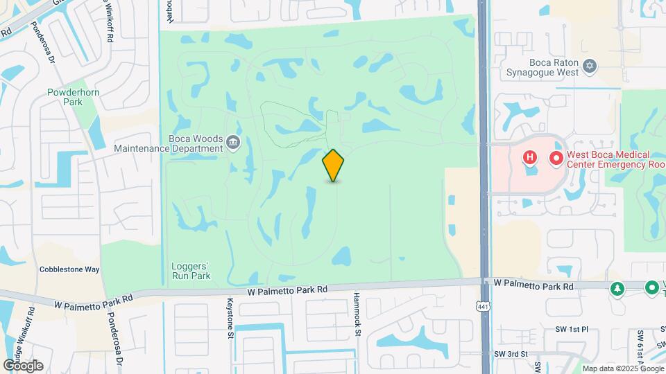 10571 Boca Woods Ln Map and Location Details