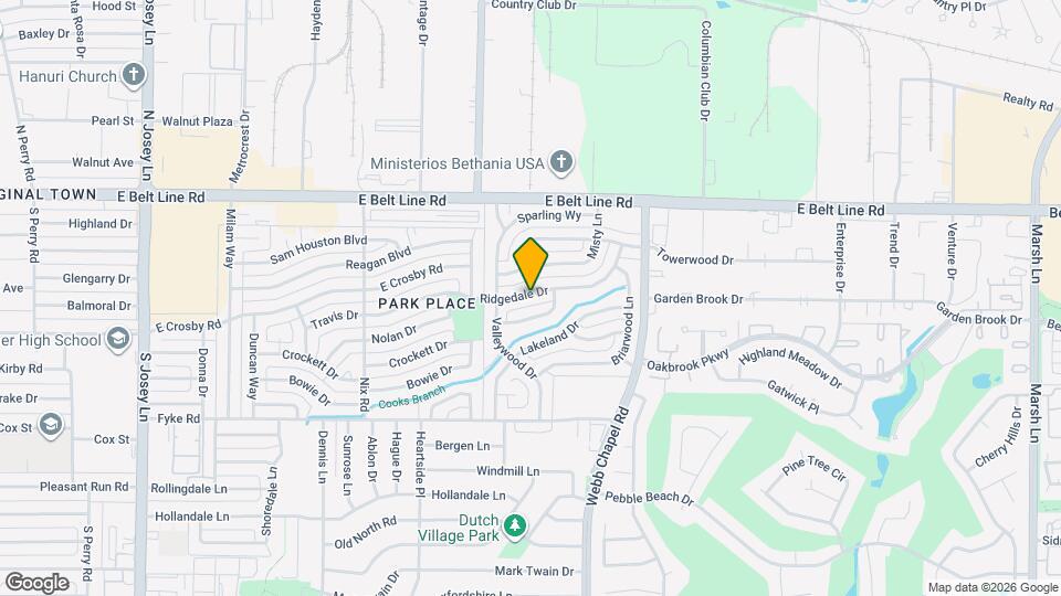 2310 Ridgedale Dr Map and Location Details