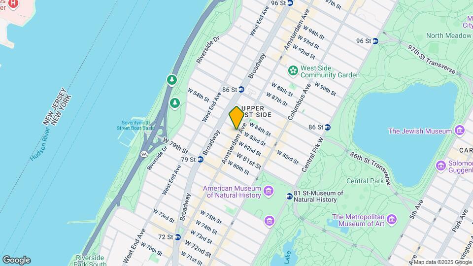 200 W 83rd St Map and Location Details