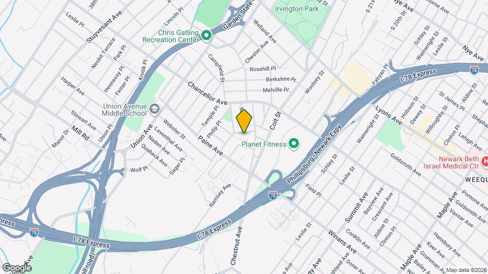 22 Bedford Terrace Map and Location Details