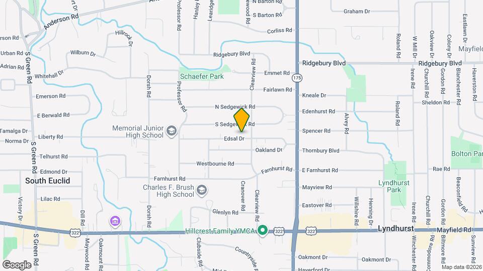 4935 Edsal Dr Map and Location Details