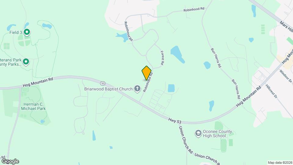 1840 Robinhood Rd Map and Location Details