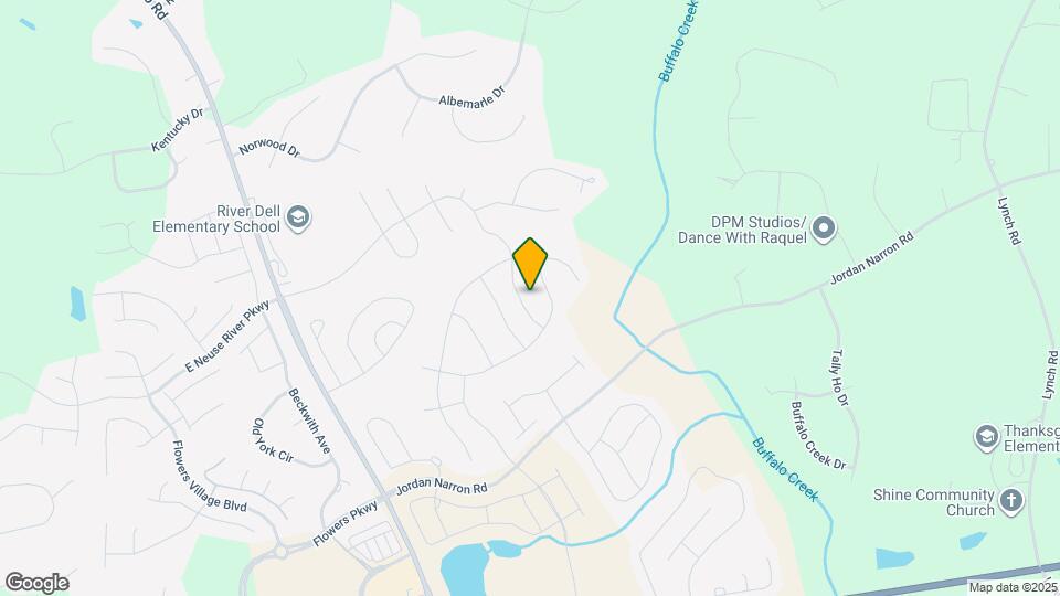 695 River Dell Townes Ave. Map and Location Details