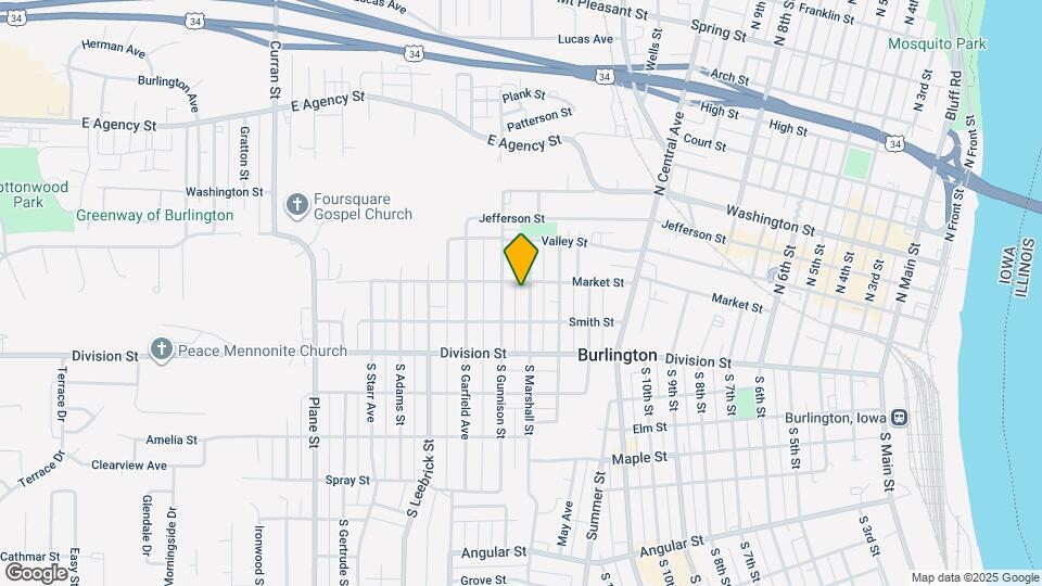 109 S Marshall St Map and Location Details