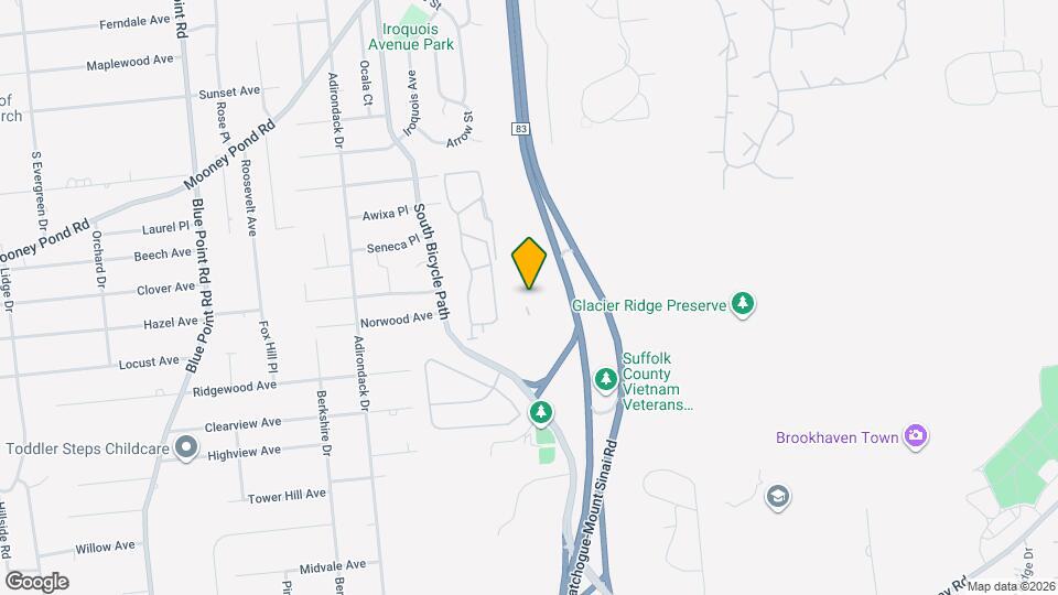 1104 Vista View Dr Map and Location Details