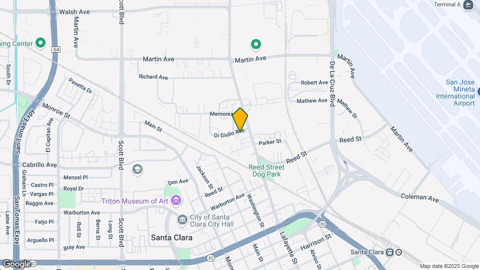 942 Di Giulio Ave Mapa y Detalles de la Ubicación