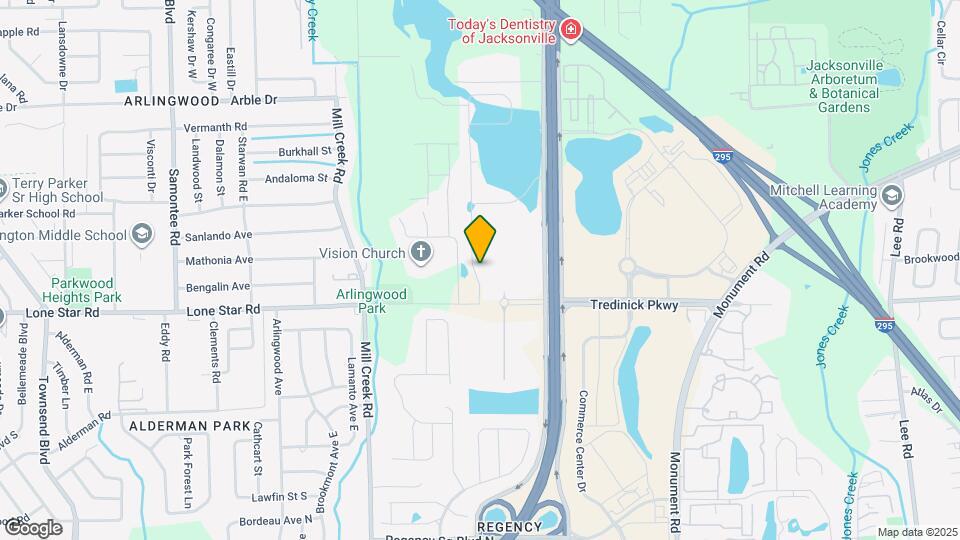 1549 Mathews Manor Dr Map and Location Details