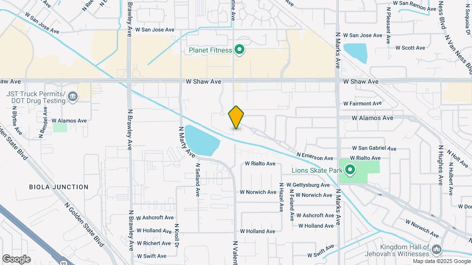 4629 N Charles Ave, Unit 102 Map and Location Details