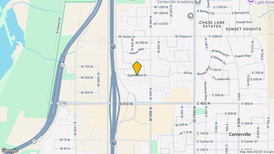 543 Applewood Dr Map and Location Details