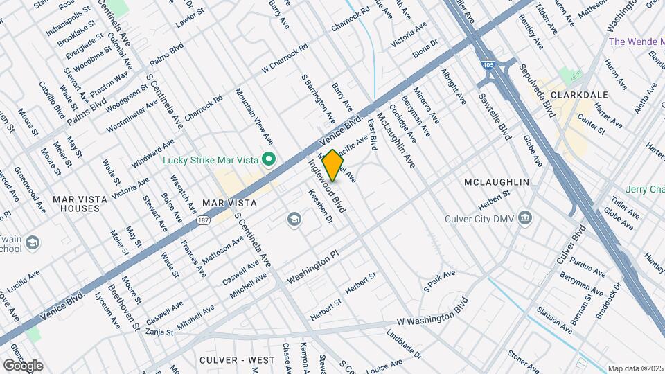 3900 Inglewood Blvd Mapa y Detalles de la Ubicación
