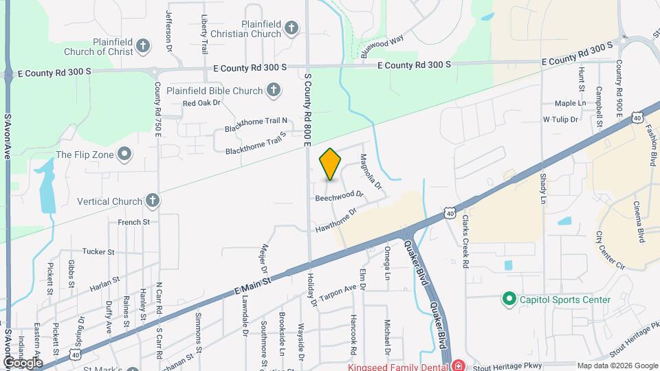 408 Linden Ln Mapa y Detalles de la Ubicación