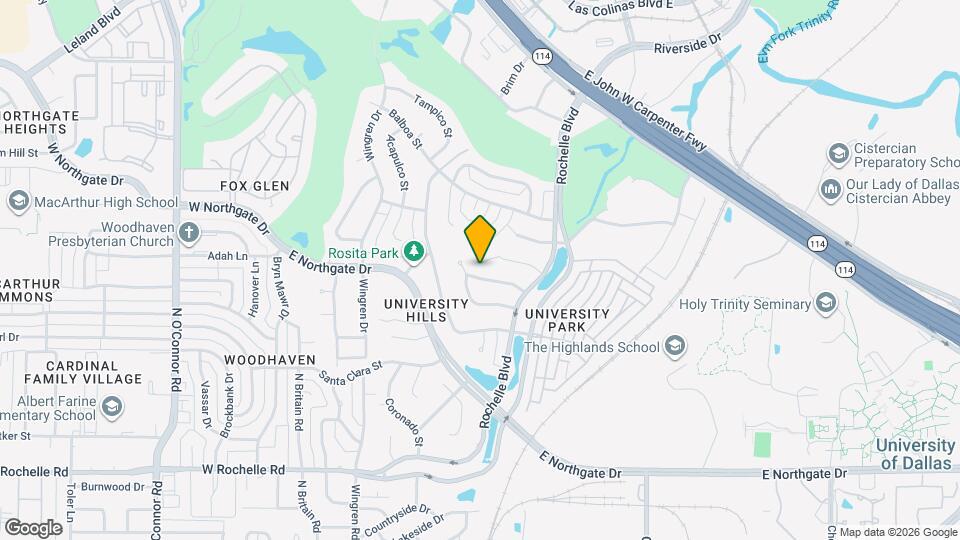 501 N Durango Cir Map and Location Details