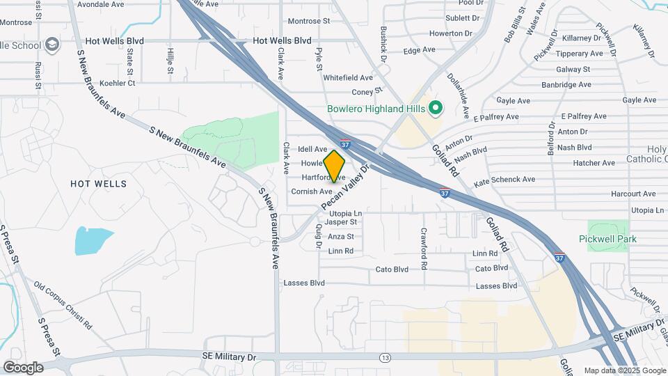 163 Cornish Ave Map and Location Details