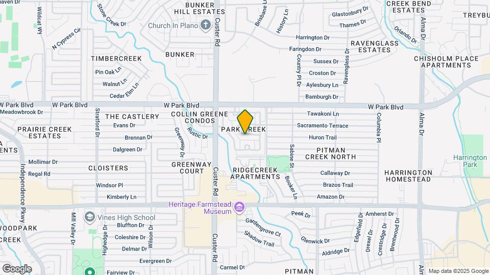 1936 Gansett Dr Mapa y Detalles de la Ubicación