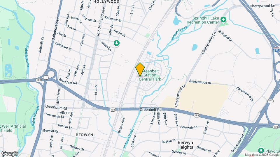 8110 Greenbelt Station Pkwy Map and Location Details