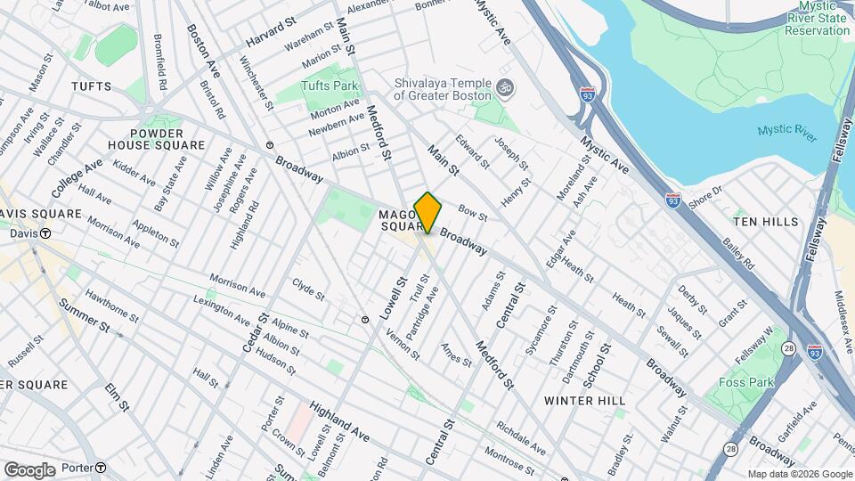 509 Medford St Map and Location Details