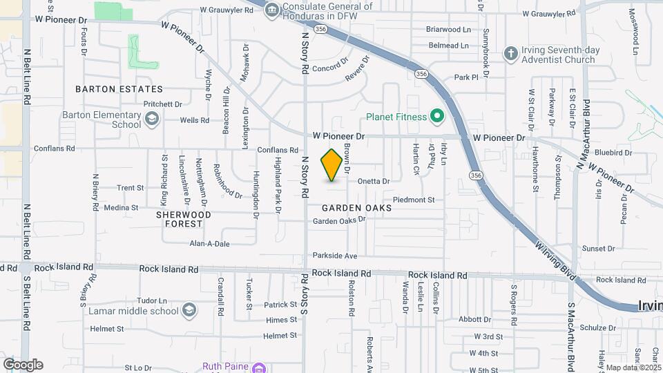 2217 Linwood Ln Map and Location Details