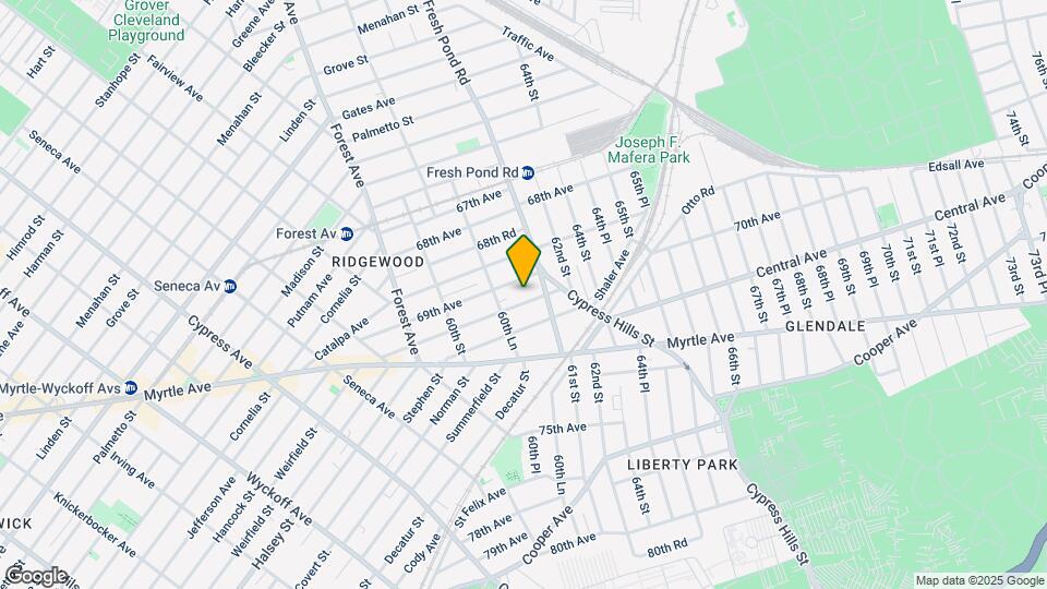 Brand New 3 Bed 2 Bath Parlor Floor in Rid Map and Location Details