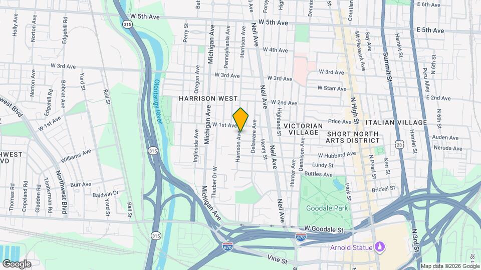 916-918-918 Harrison Ave Map and Location Details