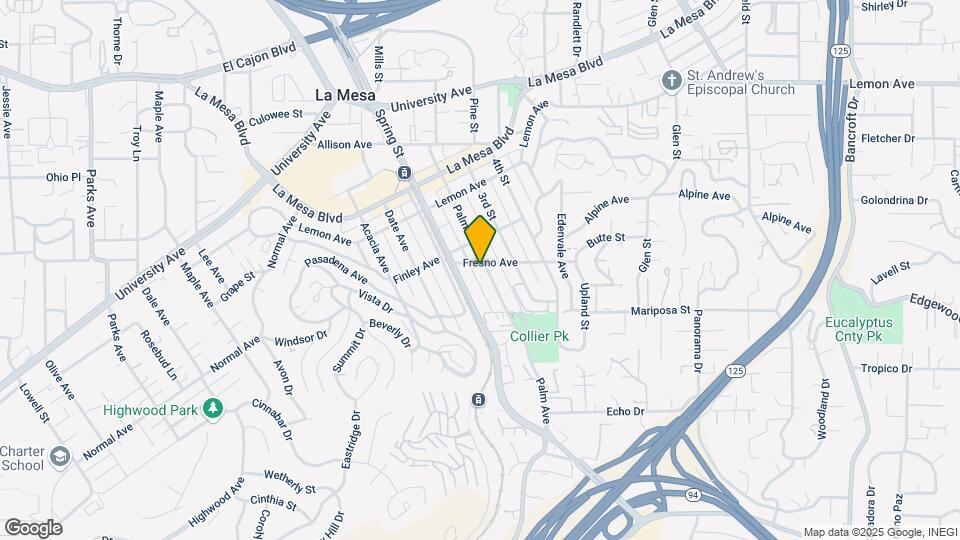 4550-4558 Palm Ave Mapa y Detalles de la Ubicación