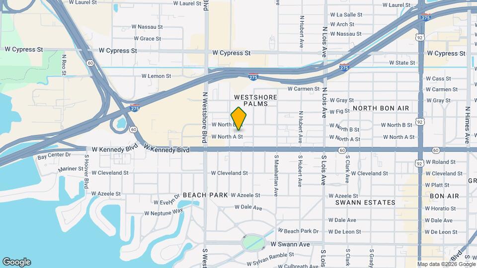 4515 W North a St Mapa y Detalles de la Ubicación