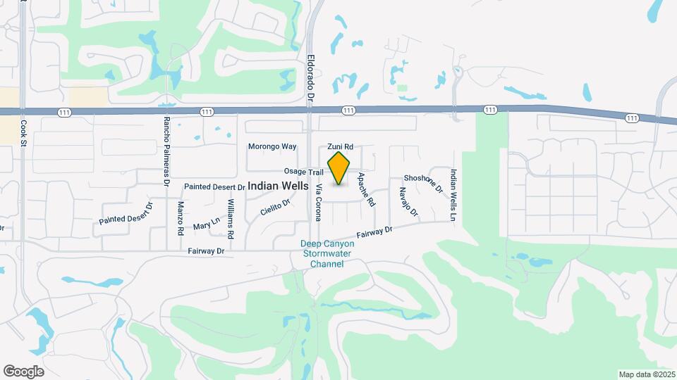 45570 Pawnee Cir Map and Location Details