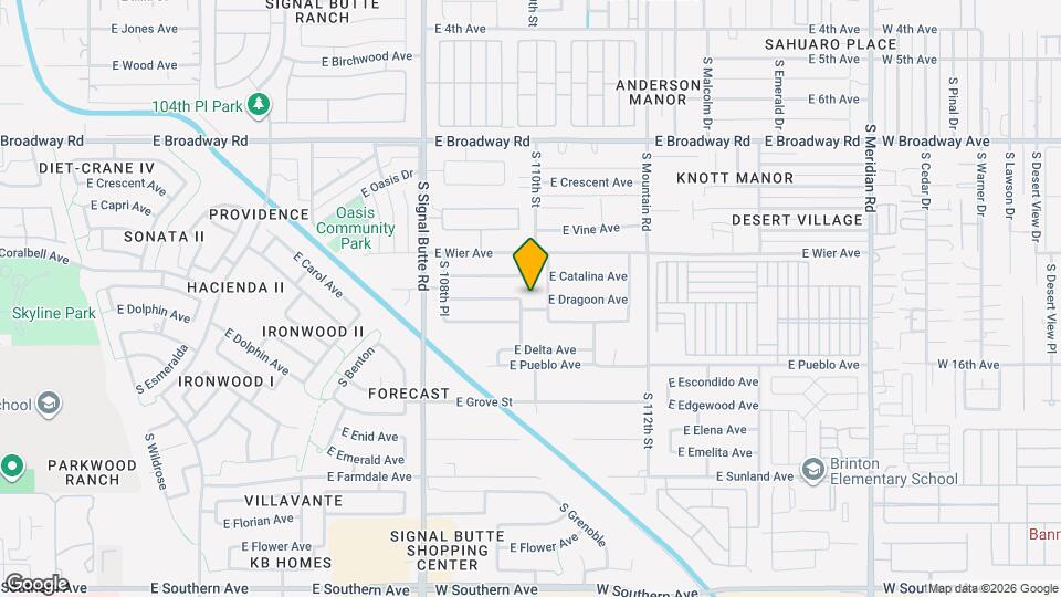 653 S Parkwood Mapa y Detalles de la Ubicación