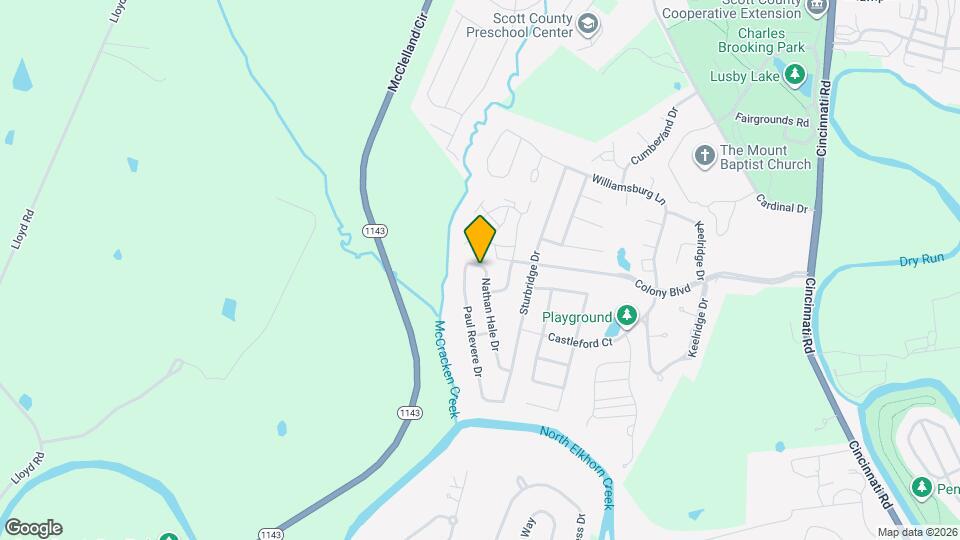 138 Nathan Hale Dr Map and Location Details