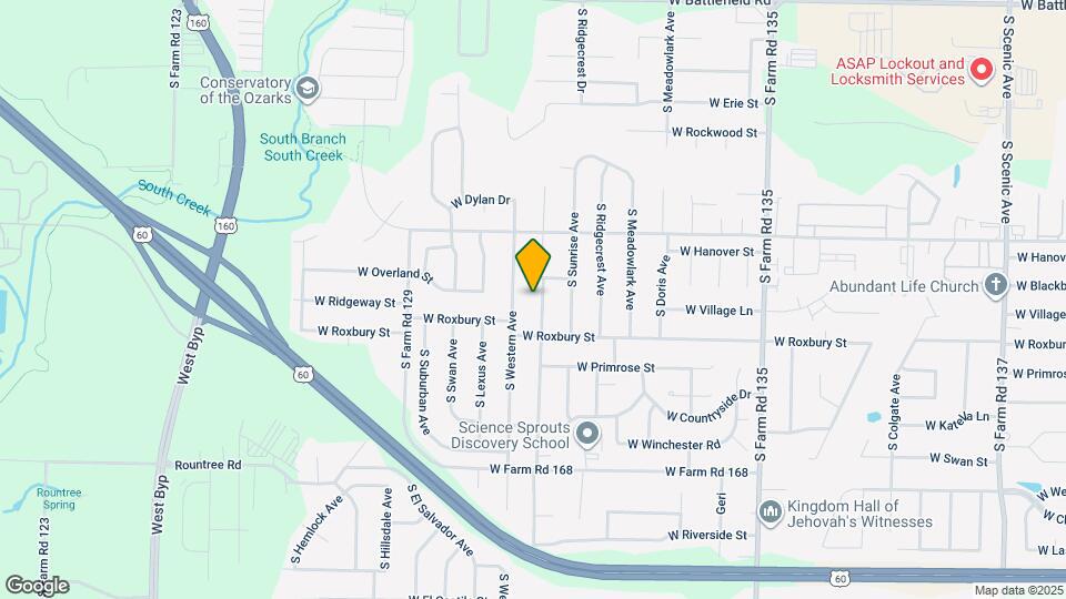 3519 Leawood Ave Map and Location Details