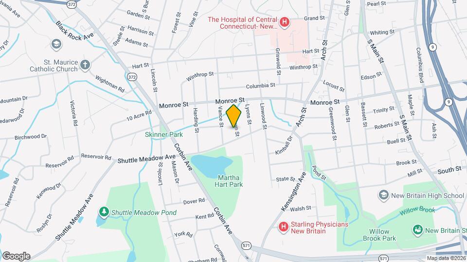 73 Brooklawn St Map and Location Details