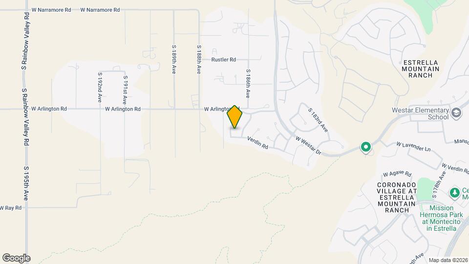 13451 S 186th Dr Map and Location Details