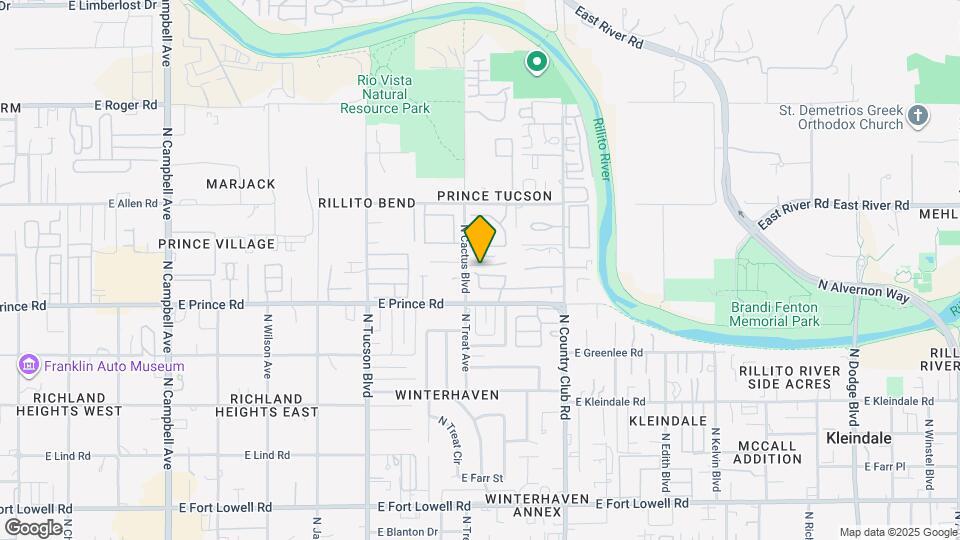 2839 E Weymouth Cir Map and Location Details