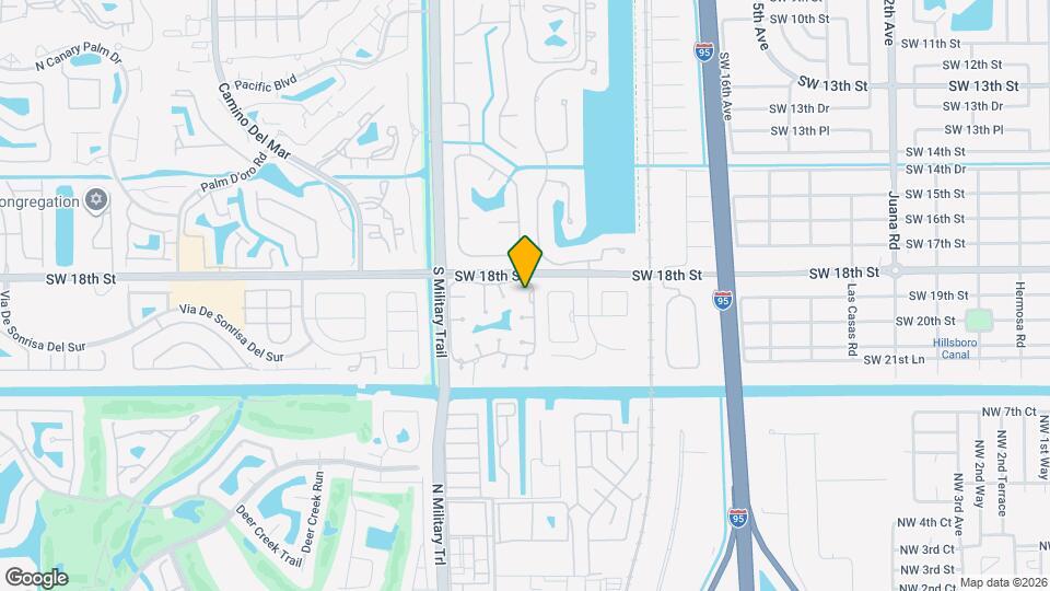 23283 Water Cir Map and Location Details