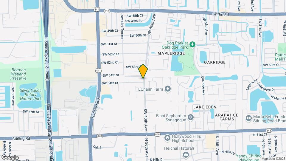 4001-4005 SW 54th Ct Map and Location Details
