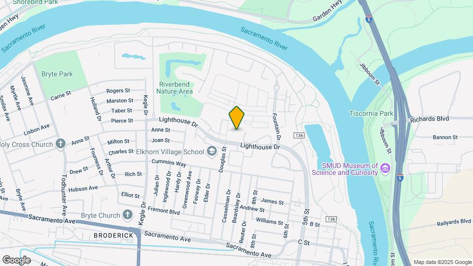 Riverbend Apartments Map and Location Details
