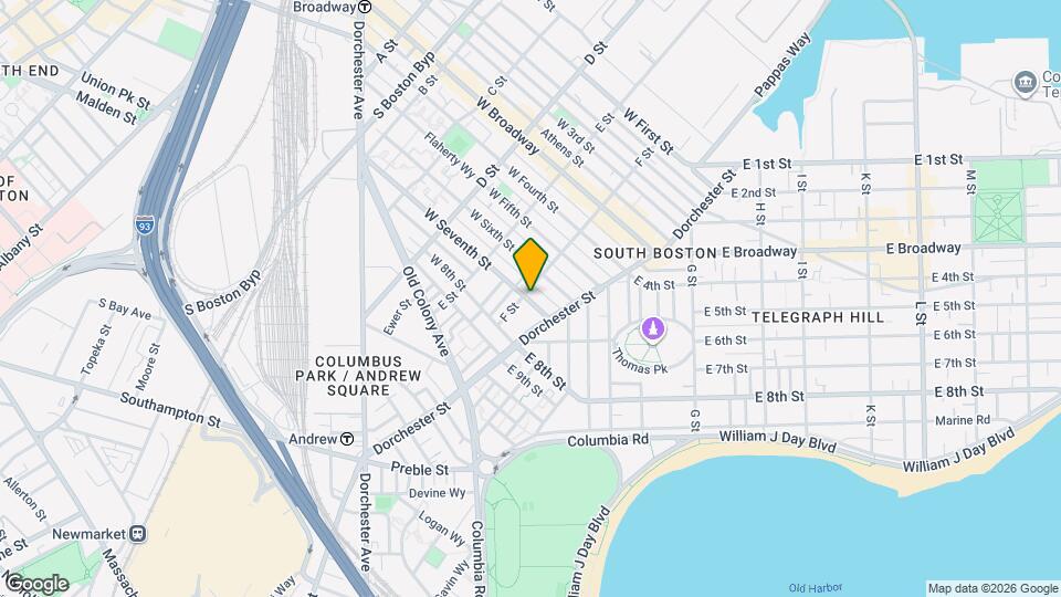 210 W 7th St, Unit 2 Map and Location Details