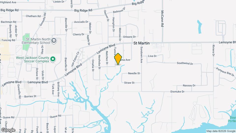 6720 Tunica Rd Map and Location Details