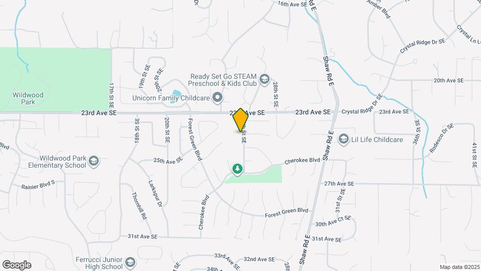 2504 26th St SE Map and Location Details